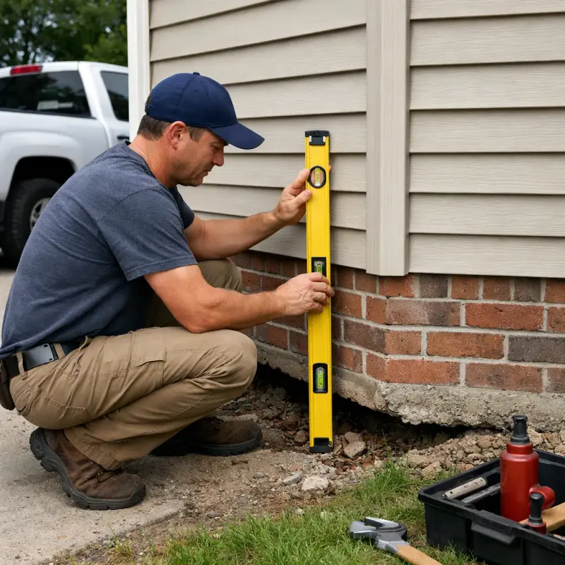 Foundation Settling Repair Rockville